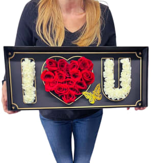 I Love You - Luxury Rose Box Arrangement VM-5042