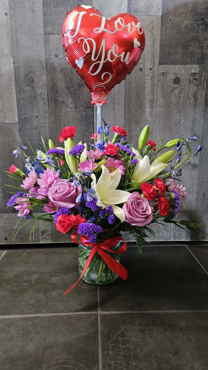 Devoted To You Flower Bouquet