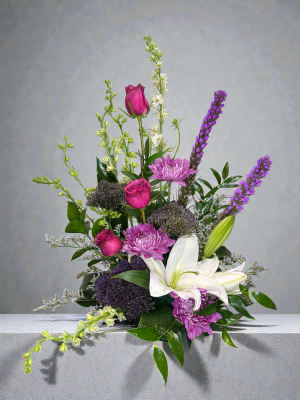 ZENSATIONAL- Your Choice of Rose Color Flower Bouquet