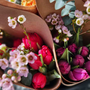 Women’s Day Tulip Bundle Flower Bouquet