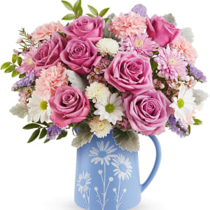 Pastel Meadow Flower Bouquet