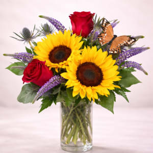 Anniversary & I love you Flower Bouquet