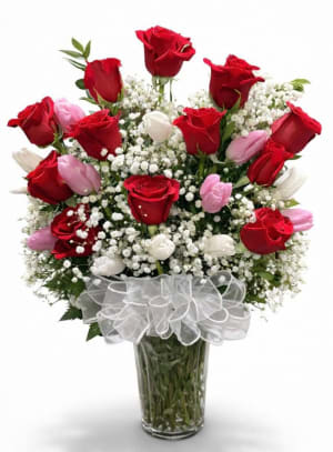 Anniversary & I love you Flower Bouquet