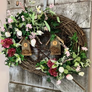 Ivy Lane Birdhouse (Artificial) Wreath