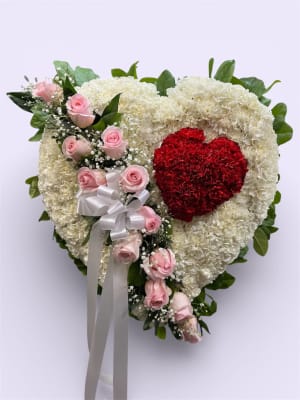Double Heart Flower Bouquet