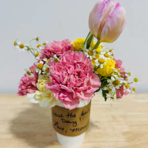 To-Go Cup 12 oz. Flower Bouquet