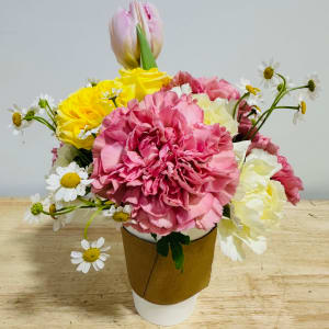 To-Go Cup 12 oz. Flower Bouquet