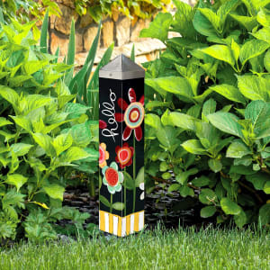 Playful Petals 20" Art Pole