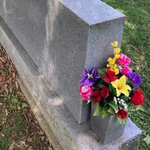 Cemetery Silk (Artificial) Cone