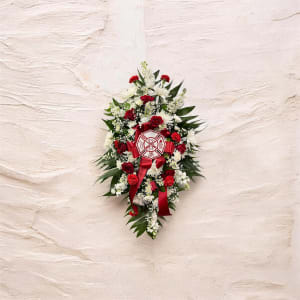 Fire Dept Spray Flower Bouquet