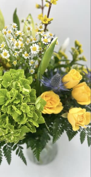 St. Patrick's Day Designer's Choice Vase Flower Bouquet