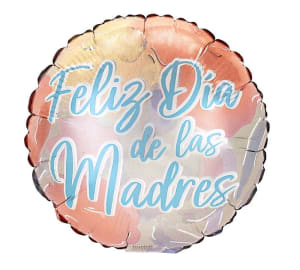 9" Mothers day Mini Balloons Flower Bouquet