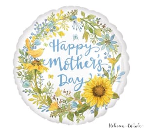 Mothers Day Balloons Flower Bouquet