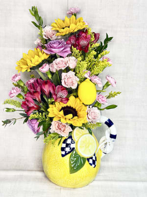 Delightful Lemonade Flower Bouquet