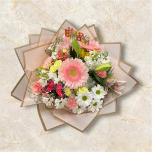 Ramos Soft Pastel Mix Flowers Flower Bouquet