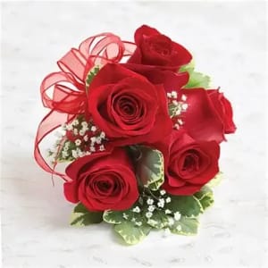 Sweet Serenity Corsage Flower Bouquet