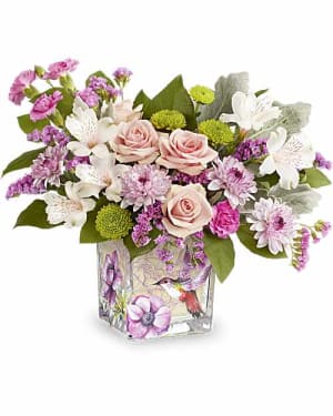 Sweet Hummingbird Flower Bouquet