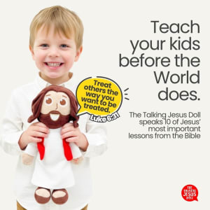 Talking Jesus Doll