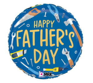 17" Father's Day Balloons Flower Bouquet