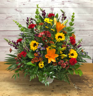 Warm Memories Traditional Arrangement