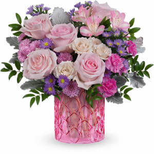 Haute Pink Flower Bouquet