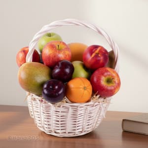 Petite Fruit Basket Flower Bouquet