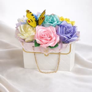 Petal Purse Bouquet Flower Bouquet