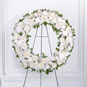Peaceful Eternal Wreath Flower Bouquet