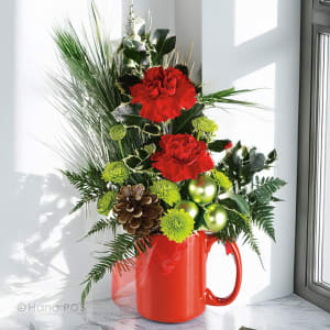 Cup of Joy Flower Bouquet