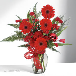 Sassy Holiday Cheer Flower Bouquet