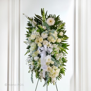 Eternal Sleep Standing Spray Flower Bouquet