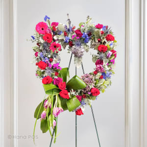Flourishing Heart Flower Bouquet