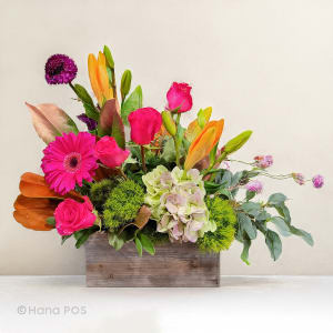 LadyBug FlowerBox Flower Bouquet
