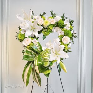 Pure Heart Flower Bouquet