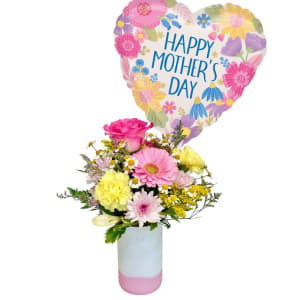 Pastels & Petals Flower Bouquet