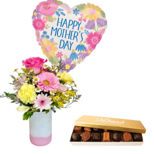 Pastels & Petals Flower Bouquet