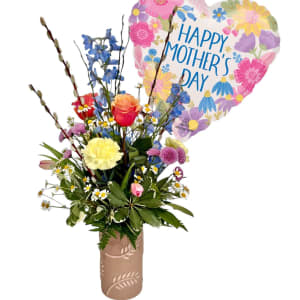 Skyward Spring Tower Flower Bouquet