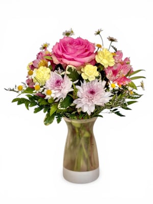 Morning Mist Medley Flower Bouquet