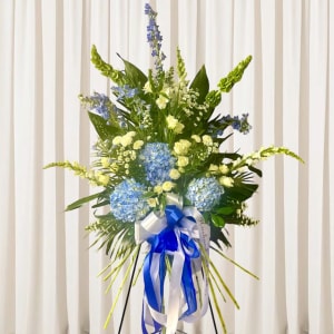 Garden Style Easel Spray Flower Bouquet