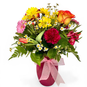 Sunny Garden Delight Flower Bouquet