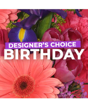 BIRTHDAY FLORALS
DESIGNER'S CHOICE