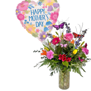 Enchanted Butterfly Garden Flower Bouquet