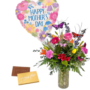 Enchanted Butterfly Garden Flower Bouquet