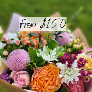 $150 Handtied Bouquet - SAME DAY DELIVERY Flower Bouquet