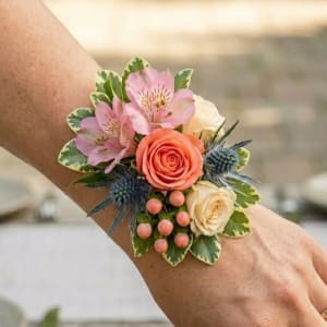 Apricot Wedding Collection Flower Bouquet