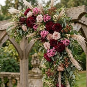 Bordeaux Wedding Collection Flower Bouquet