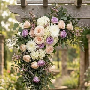 Lilac Wedding Collection Flower Bouquet
