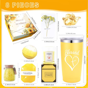 Hello Sunshine Spa Gift Box – Yellow Self-Care Gift Set