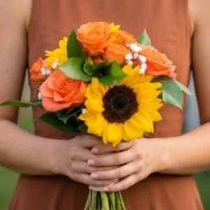 Clementine Wedding Collection Flower Bouquet