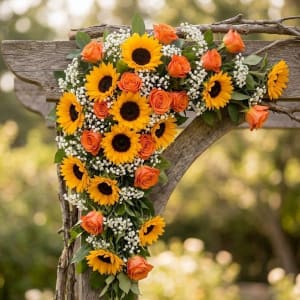 Clementine Wedding Collection Flower Bouquet